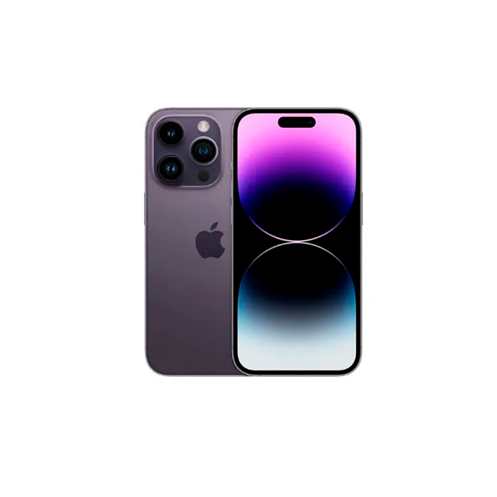 Apple IPhone 14 Pro eSIM 128 GB, Color Morado, Grado A Reacondicionado